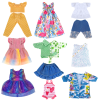 18-Inch-Doll-Clothes and Accessories - 8 Sets American Doll Clothes Compatible with All 18 inch Dolls Outfits Christmas Birthday Gift for Girls - Image 2