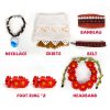 11 Pieces of US 45.72cm Doll Clothes and Accessories Makeup Set Including 45.72cm Doll Clothes Shoes Backpack Comb Hair Band Lipstick Sunglasses Mobile Phone Fit Doll (Doll Not Included) - Image 3
