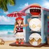 11 Pieces of US 45.72cm Doll Clothes and Accessories Makeup Set Including 45.72cm Doll Clothes Shoes Backpack Comb Hair Band Lipstick Sunglasses Mobile Phone Fit Doll (Doll Not Included) - Image 4