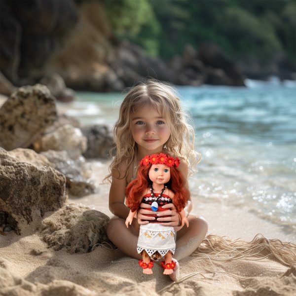 11 Pieces of US 45.72cm Doll Clothes and Accessories Makeup Set Including 45.72cm Doll Clothes Shoes Backpack Comb Hair Band Lipstick Sunglasses Mobile Phone Fit Doll (Doll Not Included) - Image 7